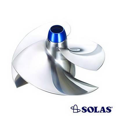 Rareelectrical - New 3-Blade 155Mm Impeller 14/20 Deg Compatible With 2002-2008 Yamaha Fx Waverunner Fx 140 Fx - Image 2