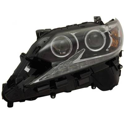 Rareelectrical - Headlight Compatible With 2016-2017 Lexus Es300h Es350 3.5L 2.5L V6 Left Driver Side Halogen/Led - Image 5