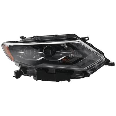 Headlight Compatible With 2017-2018 Nissan Rogue 2.5L 2.0L I4 Qr25de Mr20dd Right Passenger Side Led