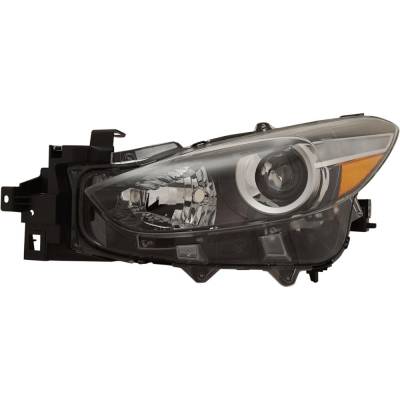 Rareelectrical - Headlight Compatible With 2017-2018 Mazda 3 3 Sport 2.0L 2.5L I4 Pe-Vps Py-Vps Left Driver Side - Image 1