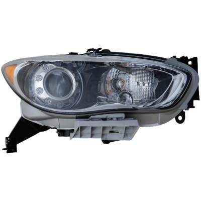 Headlight Compatible With 2013-2015 Infiniti Jx35 Qx60 3.5L V6 Vq35de Right Passenger Side Xenon