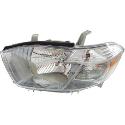 Rareelectrical - New Headlight Compatible With 2010 Toyota Highlander 2.7L 3.5L I4 Left Driver Side Halogen - Image 1