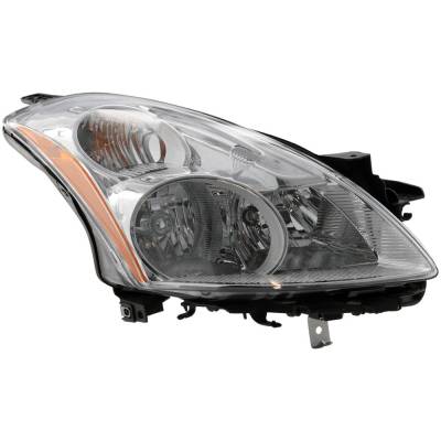 Headlight Compatible With 2010-2012 Nissan Altima 2.5L 3.5L I4 Qr25de Vq35de Right Passenger Side