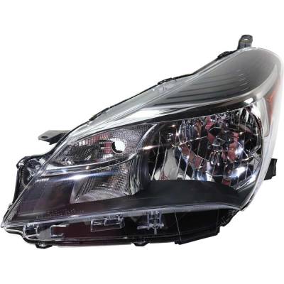 Rareelectrical - Headlight Compatible With 2015-2017 Toyota Yaris 1.5L I4 Left Driver Side Halogen Repty100120q 106Hp - Image 1