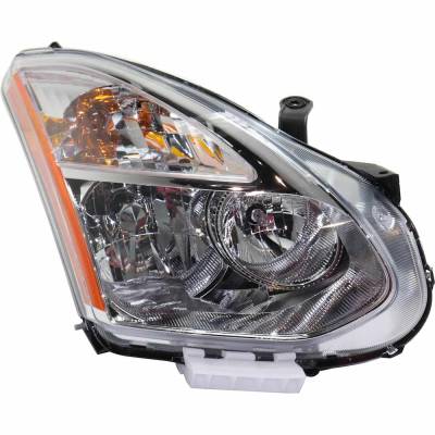 New Headlight Compatible With 2009-2010 Nissan Rogue 2.5L I4 Qr25de Right Passenger Side Xenon