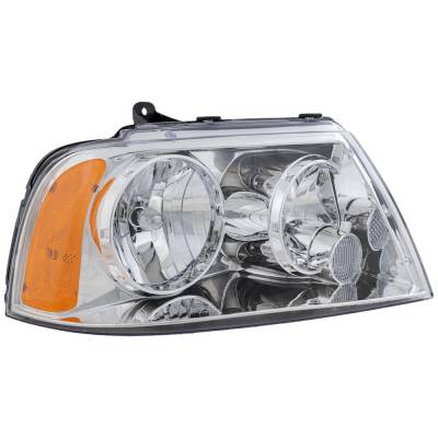 Rareelectrical - Headlight Compatible With 2003-2006 Lincoln Navigator Right Passenger Side Halogen Repl100115 - Image 1