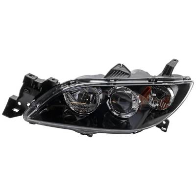Headlight Compatible With 2004-2006 Mazda 3 2.0L 2.3L I4 Left Driver Side Xenon Repm100118 156Hp