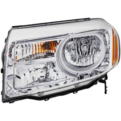 Rareelectrical - Headlight Compatible With 2012-2015 Honda Pilot 3.5L V6 J35z4/J35y4 Left Driver Side Halogen - Image 1