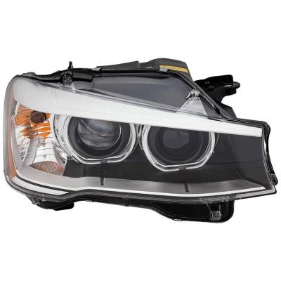 New Headlight Compatible With 2015-2018 Bmw X4 X3 2.0L 3.0L I4 B48 B58/S58 Right Passenger Side