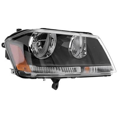Rareelectrical - New Headlight Compatible With 2008-2014 Dodge Avenger 2.4L 3.6L I4 Ed3 Right Passenger Side Halogen - Image 2