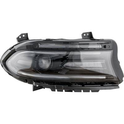 Headlight Compatible With 2015-2018 Dodge Charger 3.6L 5.7L V6 Hellcat Right Passenger Side Xenon