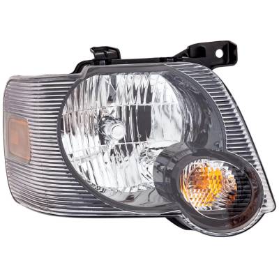 Headlight Compatible With 2007-2010 Ford Explorer 4.0L 4.6L V6 Right Passenger Side Halogen