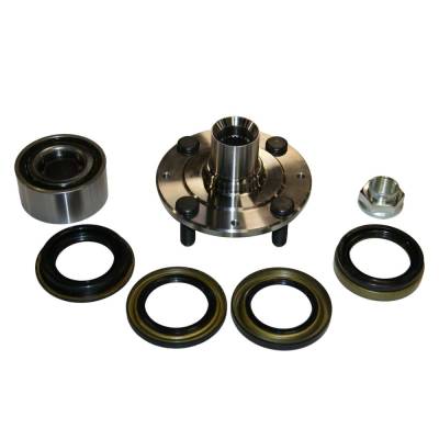 Honda Accord Prelude Front Hub Repair Kit Compatible With 1981-1983 1.8L L4 Sohc 4 Lug Wheel Bearing