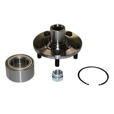 Front Hub Bearing Compatible With 1991-1994 Ford Taurus Gl Lx Sho 2.5L 3.0L 3.2L 3.8L Lincoln