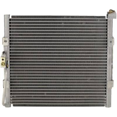 Rareelectrical - A/C Condenser Compatible With 1992-1993 Honda Civic 1993 Civic Del Sol S Si 1.5L 1.6L I4 Sedan - Image 2