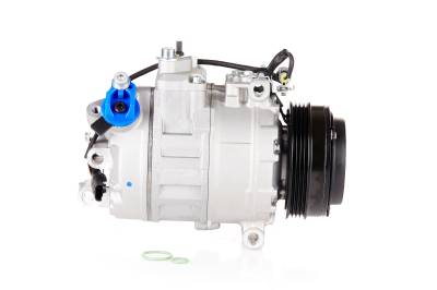 A/C Ac Compressor Compatible With 2010-2019 Bmw X6 M 4.4L V8 Twin Turbo N63b44 S63b44 Denso 7Sbu17c