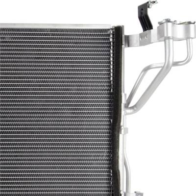 Rareelectrical - A/C Condenser Compatible With 2004 2005 2006 Kia Amanti 3.5L V6 Fwd Luxury Sedan Parallel Flow Block - Image 3