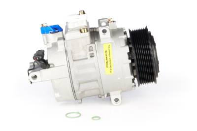 A/C Ac Compressor Compatible With 2007-2015 Bmw 335I 3.0L L6 Twin Turbo N54b30 N55b30 Denso 7Seu17c