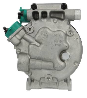 Rareelectrical - A/C Ac Compressor Compatible With 2010-2012 Hyundai Santa Fe Gls 2.4L 3.5L L4 V6 G4ke G6dc Doowon - Image 2