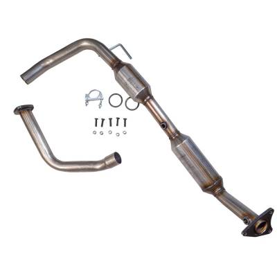 Front Left Direct-Fit Cat Converter Compatible With 2007-2010 Toyota Pickup Tundra 4.7L V8 Dohc 32V