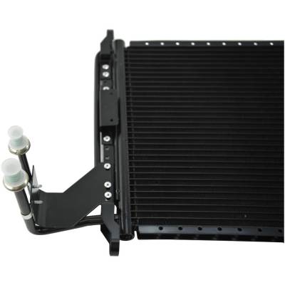 Rareelectrical - A/C Condenser Compatible With 1983-1988 Ford Thunderbird Mercury Cougar 3.8L V6 5.0L V8 Parallel - Image 1