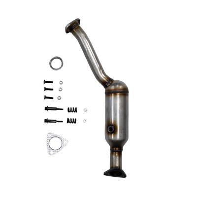 Center Direct-Fit Cat Converter Compatible With 2007-2008 Honda Fit 2.4L 4-Cyl Dohc I-Vtec Replaces