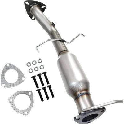Rareelectrical - Rear Direct-Fit Cat Converter Compatible With 1996-1999 Chevrolet Gmc Jimmy Blazer 7.4L V8 Ohv 16V - Image 1
