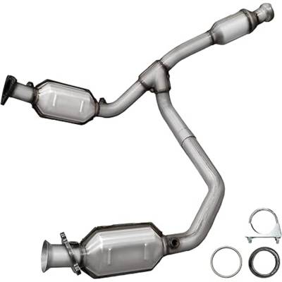 Direct-Fit Cat Converter Compatible With 2014-2020 Chevrolet Gmc Sierra Suburban 4.8L V8 Ohv 16V