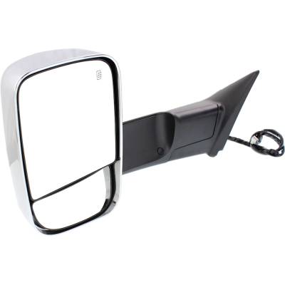 Rareelectrical - New Side Mirror Compatible With 2013-2018 Ram 1500 2500 3500 3.6L 5.7L V6 Left Driver Side 395Hp - Image 2
