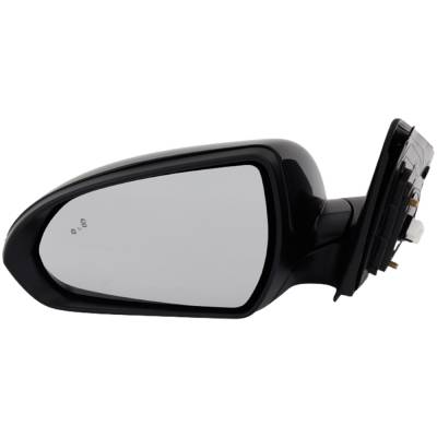 Rareelectrical - New Side Mirror Compatible With 2017-2018 Hyundai Elantra 2.0L 1.4L I4 Left Driver Side 128Hp - Image 2