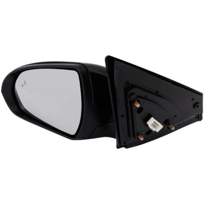 Rareelectrical - New Side Mirror Compatible With 2017-2018 Hyundai Elantra 2.0L 1.4L I4 Left Driver Side 128Hp - Image 3