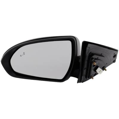 Rareelectrical - New Side Mirror Compatible With 2017-2018 Hyundai Elantra 2.0L 1.4L I4 Left Driver Side 128Hp - Image 5