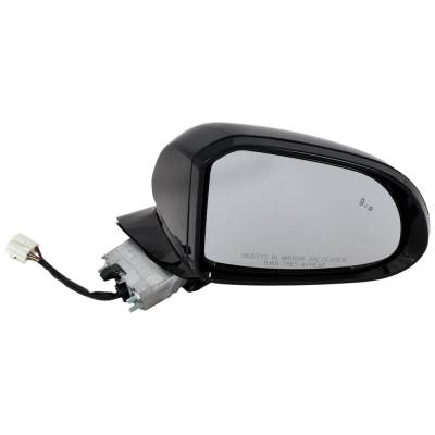 Rareelectrical - Side Mirror Compatible With 2019-2020 Hyundai Santa Fe 2.5L 1.6L I4 Smartstream Right Passenger Side - Image 2