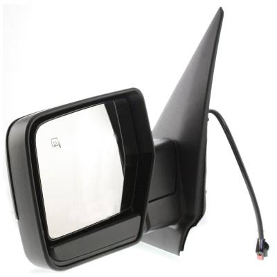 Rareelectrical - New Side Mirror Compatible With 2007-2010 Ford Expedition Expedition El 5.4L 3.5L V8 Left Driver - Image 2