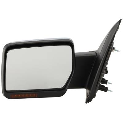 Side Mirror Compatible With 2009-2010 Ford F-150 3.5L 3.7L V6 Duratec Ti-Vct Boss Left Driver Side