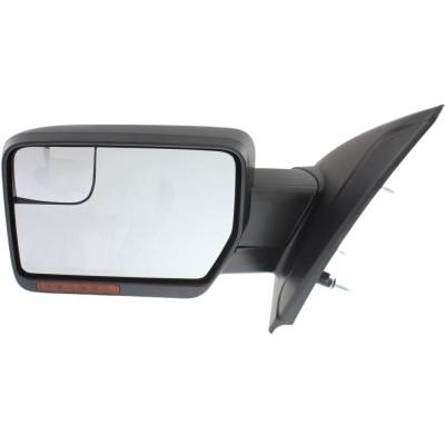 Side Mirror Compatible With 2011-2014 Ford F-150 3.5L 3.7L V6 Duratec Ti-Vct Boss Left Driver Side