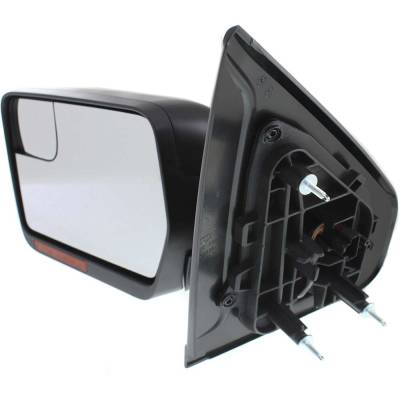 Rareelectrical - Side Mirror Compatible With 2011-2014 Ford F-150 3.5L 3.7L V6 Duratec Ti-Vct Boss Left Driver Side - Image 2