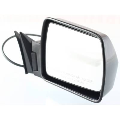 Rareelectrical - New Side Mirror Compatible With 1984-1996 Jeep Cherokee Comanche Wagoneer Right Passenger Side - Image 2