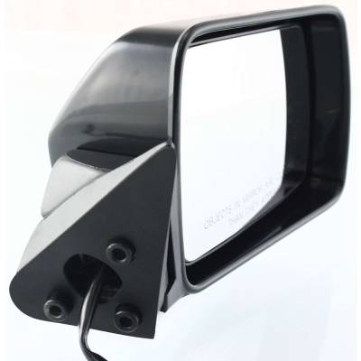 Rareelectrical - New Side Mirror Compatible With 1984-1996 Jeep Cherokee Comanche Wagoneer Right Passenger Side - Image 3