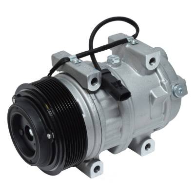 Rareelectrical - A/C Compressor Compatible With 2006-2009 Dodge Ram 2500 3500 5.9L 6.7L L6 Cummins Turbo Diesel - Image 3