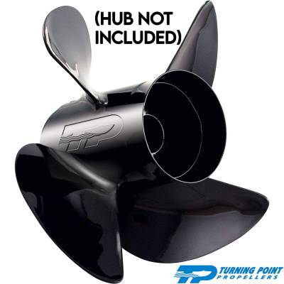 Rareelectrical - New Aluminum Propeller Compatible With Suzuki Volvo Penta Yamaha 100-300 Hp By Part Number 21502131 - Image 2
