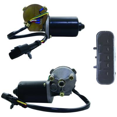 Rareelectrical - New Front Windshield Wiper Motor Compatible With 1995-2009 Opel 1998-2006 Vauxhall 0 390 241 512 Gm - Image 4