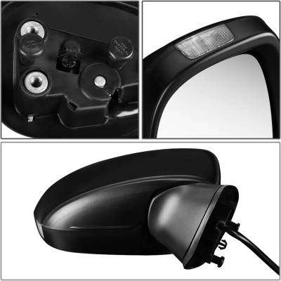 Rareelectrical - New Right Mirror Compatible With Mazda 3 Touring Sport Gt Gs S I Sv Sport Gx I Grand Touring S Grand - Image 4