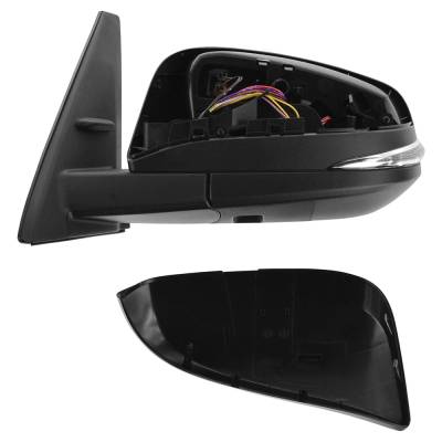 Rareelectrical - New Left Lh Driver Power Folding Heated Signal Mirror Compatible With 2014-2022 Toyota 4Runner - Image 3