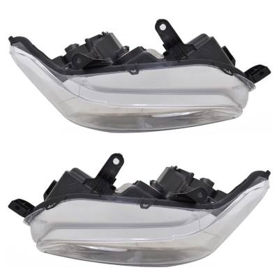 Rareelectrical - New Pair Of Halogen Headlights Compatible With Toyota Tacoma Sr Crew Cab Pickup 3.5L 2019 2020 2021 - Image 3