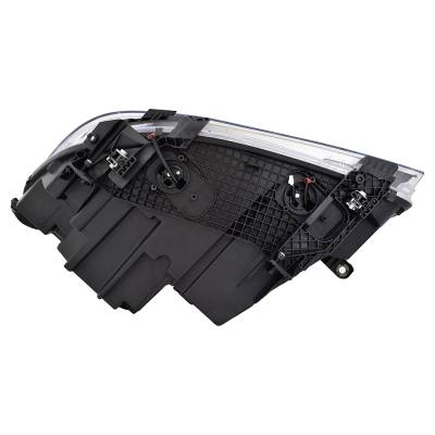 Rareelectrical - New Pair Of Headlights Compatible With Bmw X5 Xdrive35i Plastic Led Bulb High And Low Beam Included - Image 3