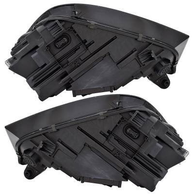 Rareelectrical - New Pair Of Headlights Compatible With Audi Q5 Titanium Premium Plus Sport Utility 2020 By Part - Image 2