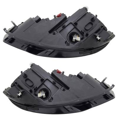 Rareelectrical - New Pair Of Headlights Compatible With Audi A6 Quattro Sport 2018 Quattro Competition 2017 By Part - Image 3