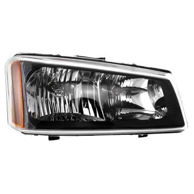 New Right Headlight Compatible With Chevrolet Silverado 1500 Ls Lt Ss Wt 2003-2004 By Part Number