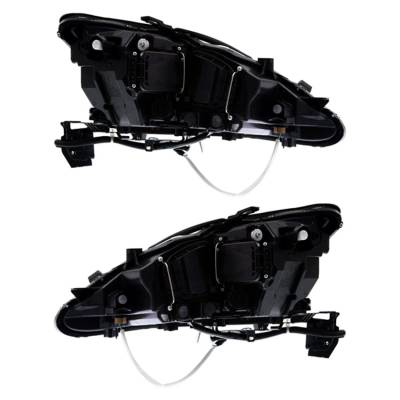 Rareelectrical - New Pair Of Halogen Headlight Compatible With Lexus Is250 2009-2010 By Part Number 81130-53400 - Image 2